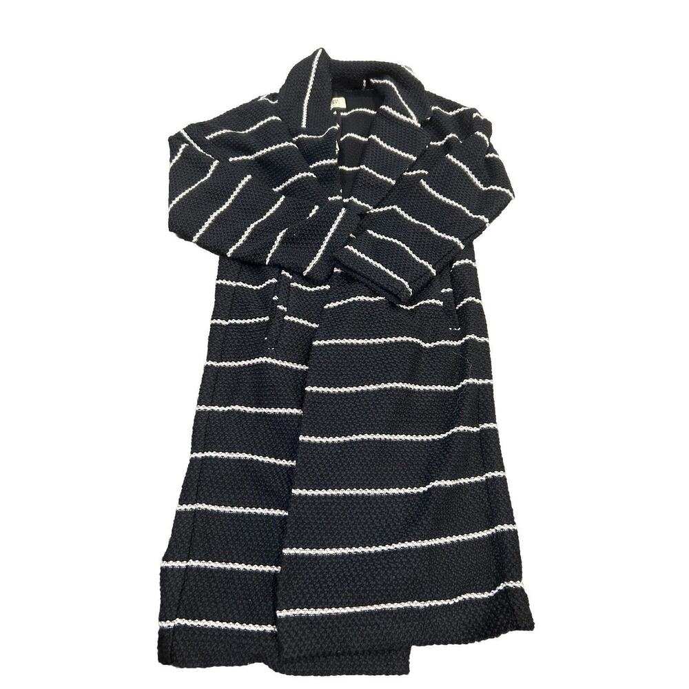 Marine Layer Birdseye Coat Real Black Size XS